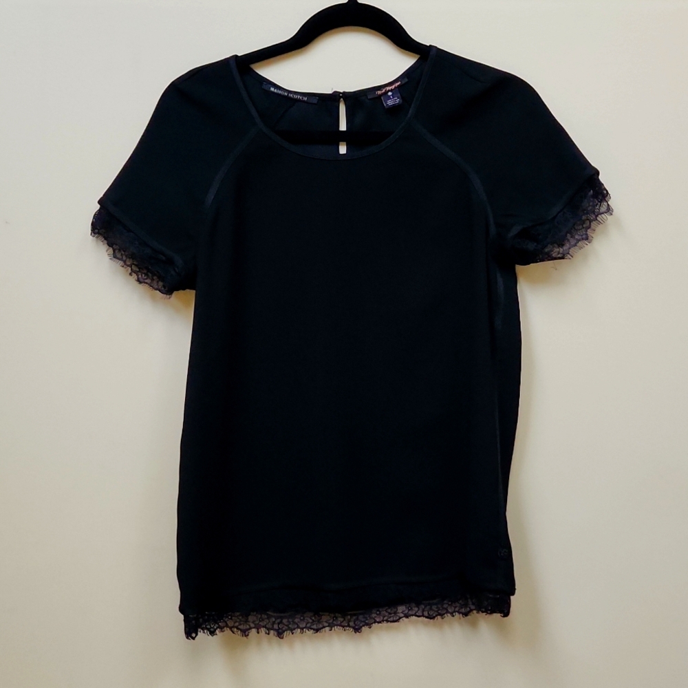Maison Scotch Black Tunic
